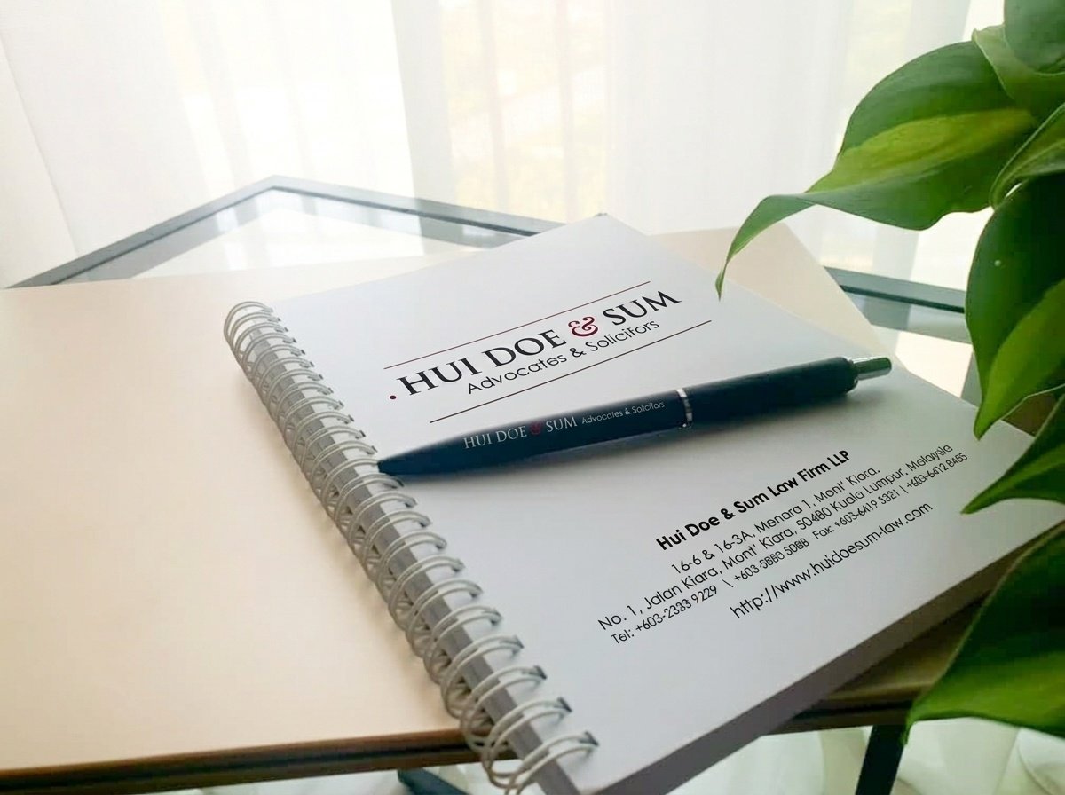 Hui Doe & Sum Law Firm LLP Branded Stationery